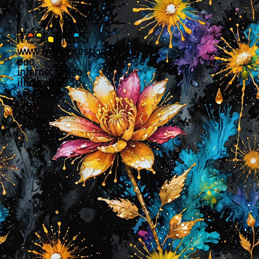 Pao mise en page internet vidéo illustration 3d serveur IA générative AI freelance paris studio de création magazines PUJAX4H0